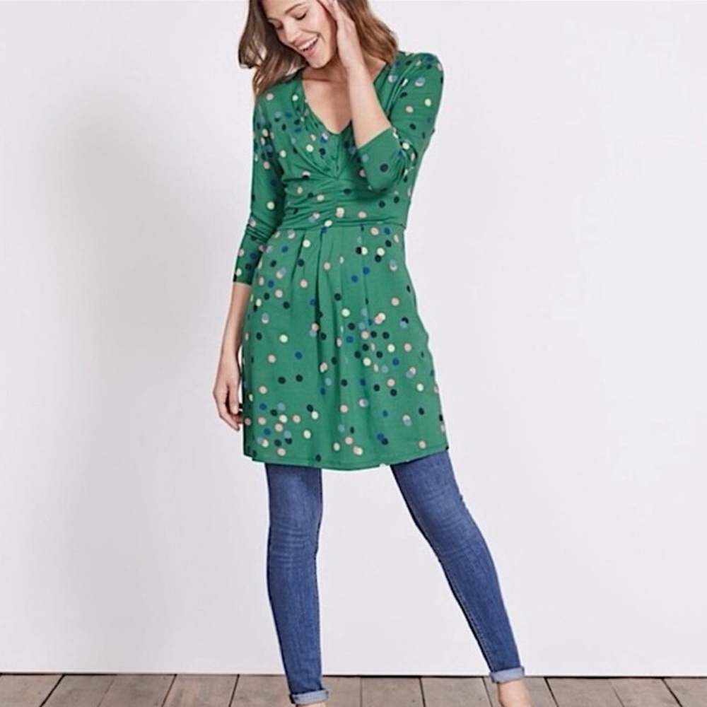 Boden Marion Confetti Polka Dot Dress/Tunic